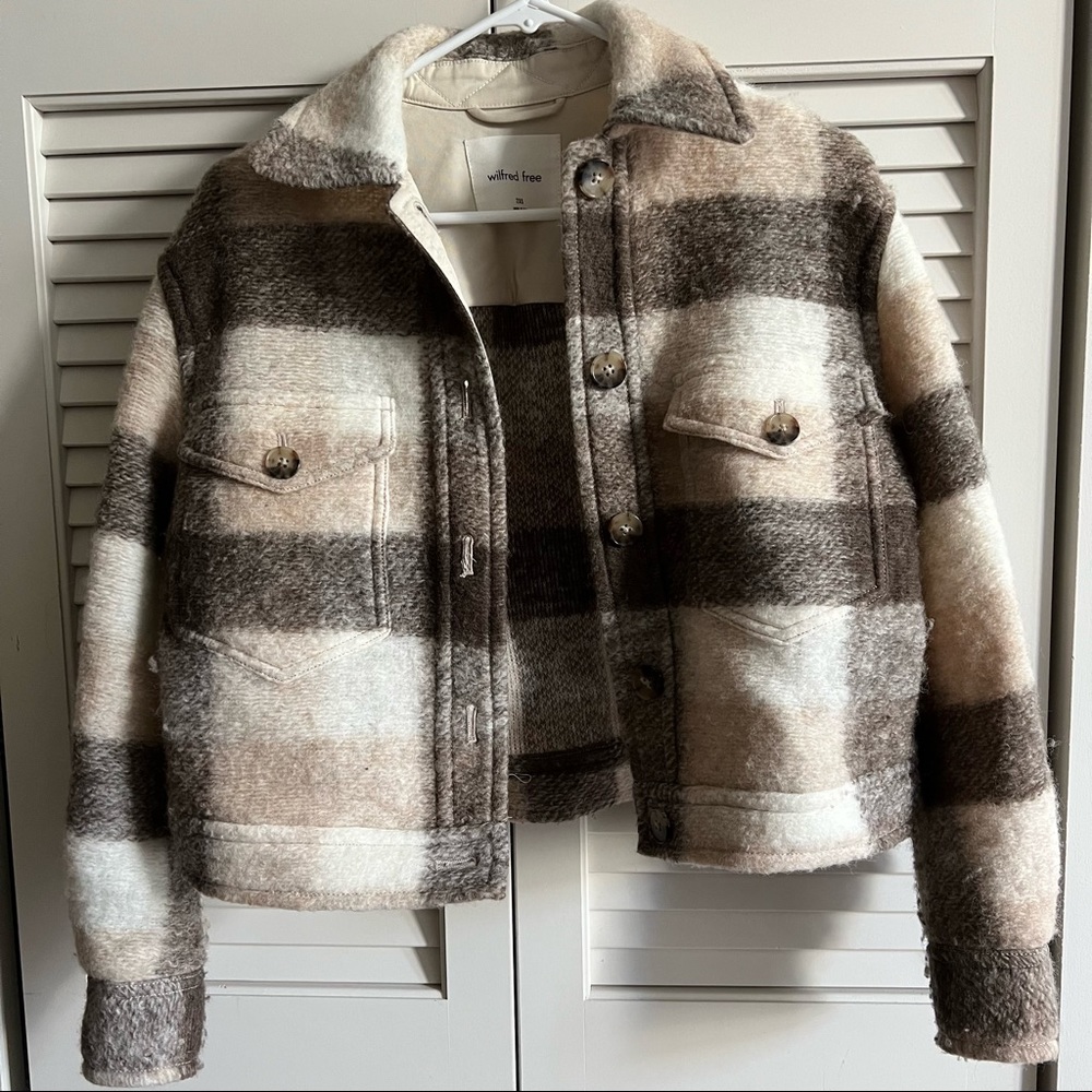 Aritzia Ganna Cropped Jacket